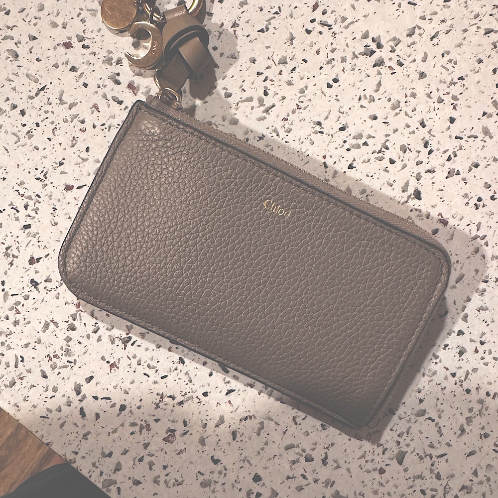 Chloé alphabet Leather Wallet